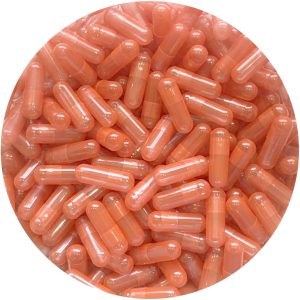 size 00 red pink vegan capsule Vcaps® Plus