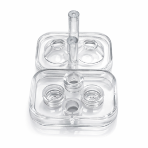 Pure Capsules® 2 hole capsule filling machine, capsule loader for Size 0 Empty Capsules Vegetarian or Gelatin.