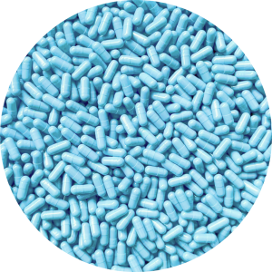 Pure Capsules® Size 5 Blue Empty Gelatine Capsules – Tiny Pill Capsules for Pets, Cats, Dogs & Small Dosage Filling