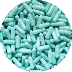 size 2 vege light green capsule